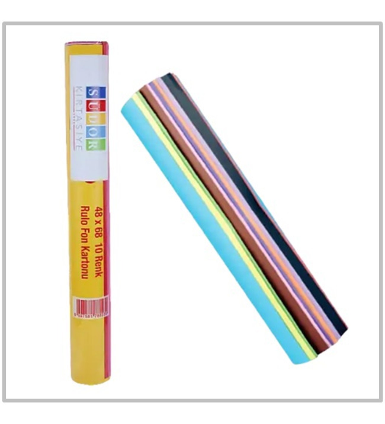 TGB FON KARTON 50X70 RULO 10 RENK *50